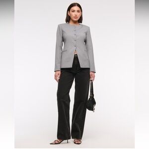 Top Rated Abercrombie Collarless Suiting Blazer